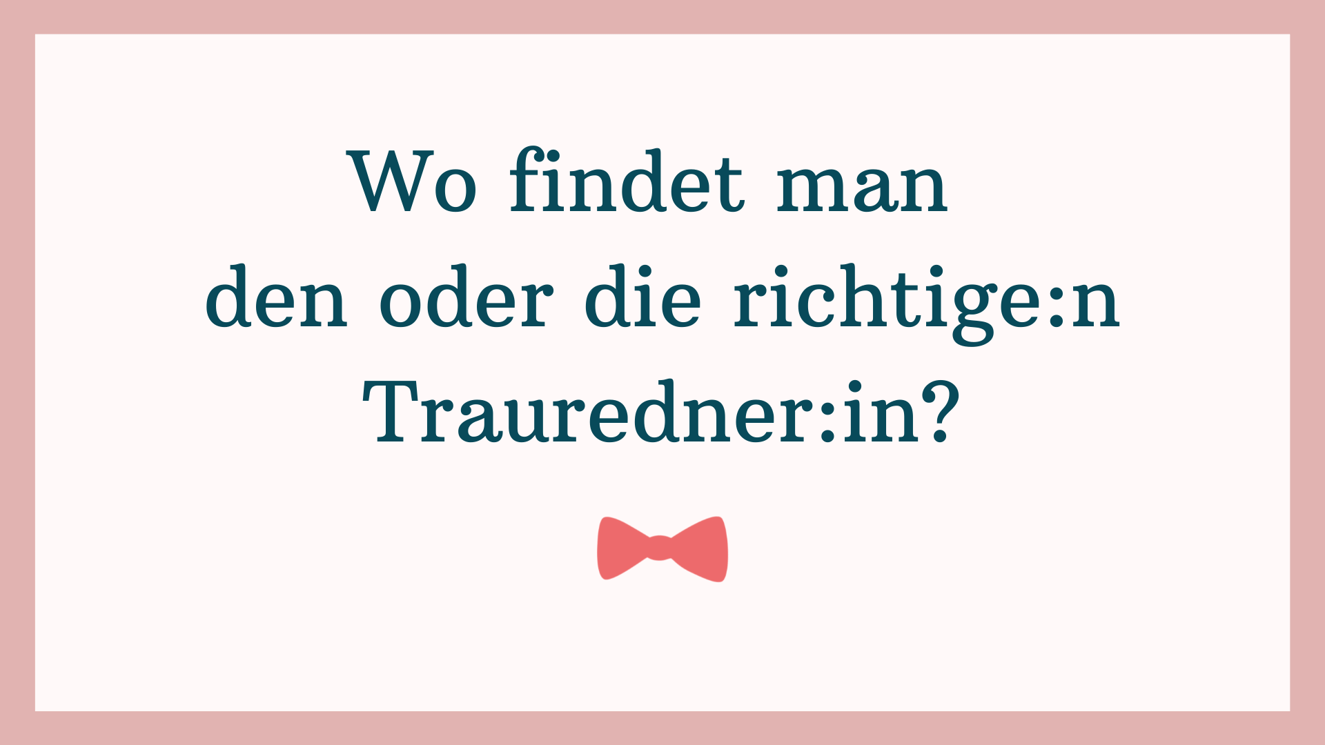 Freie Trauung ♡ Alle Infos, Beispiele Und Tipps | Strauß & Fliege